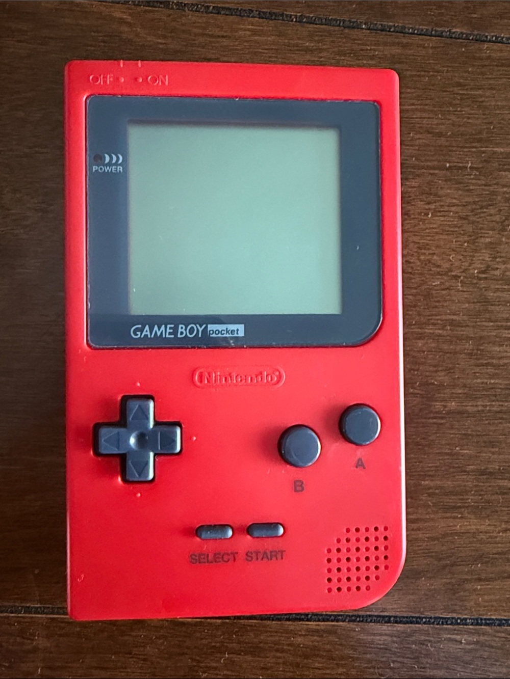 Nintendo Game Boy Pocket - Red with Black Buttons